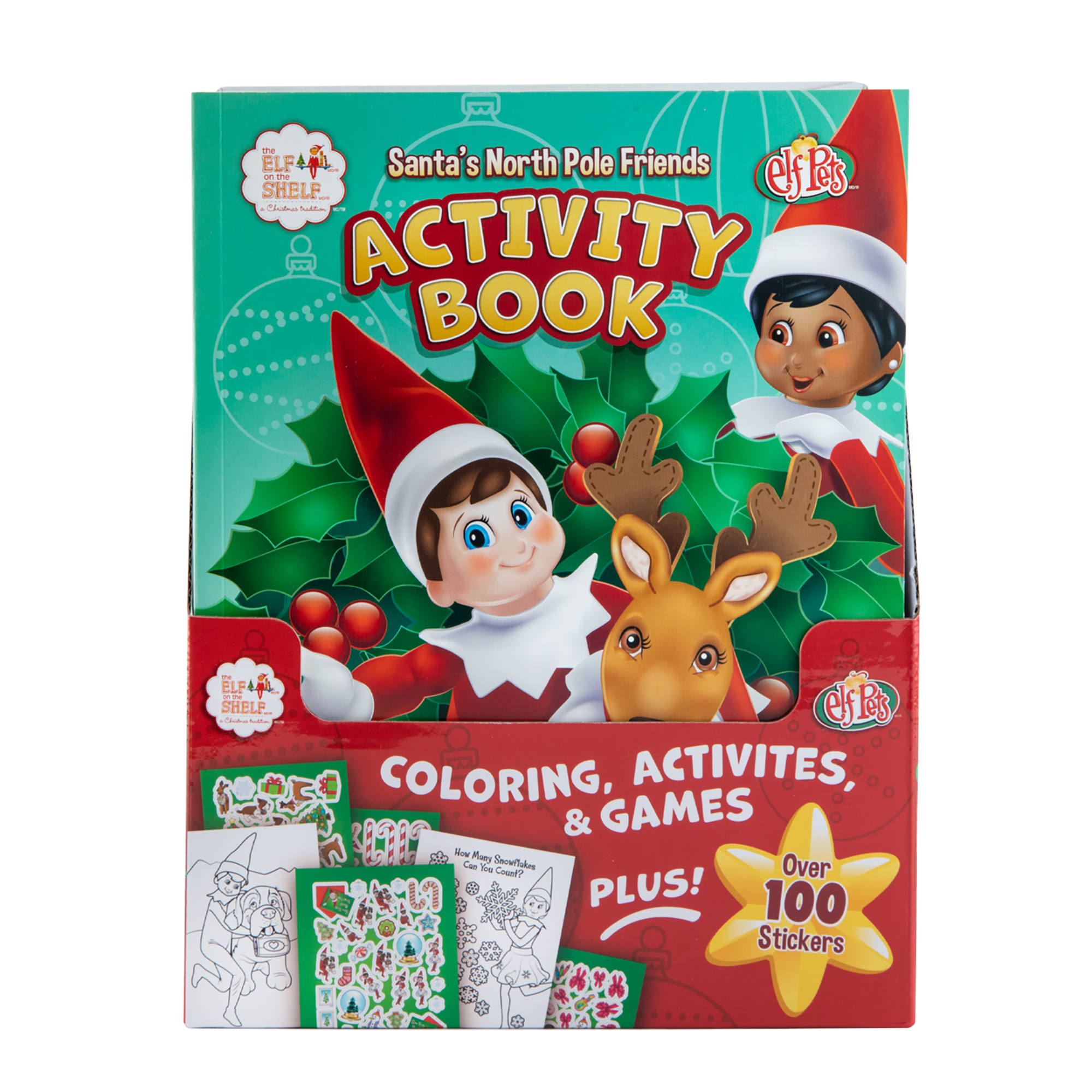 Elf On the Shelf® Santa's North Pole Friends Activity Book